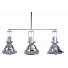 Lampe suspension chromée industrielle (C708-3)